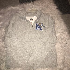 University of Memphis 1/4 Zip Jacket
